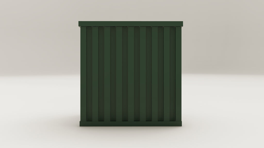 Flatpack - 4 - Bottle Green - 1 End Door view 5