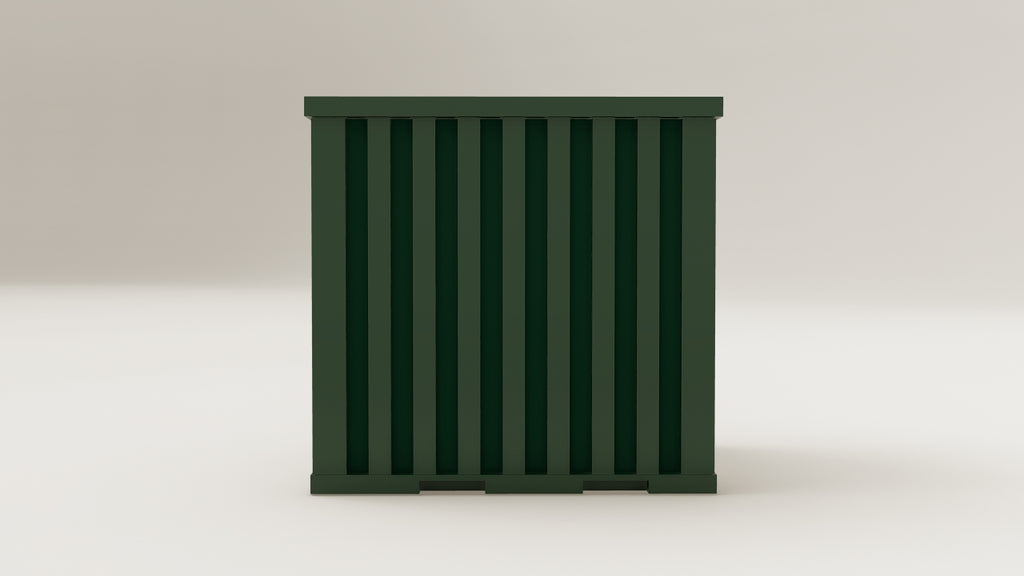 Flatpack - 4 - Bottle Green - 1 End Door view 6