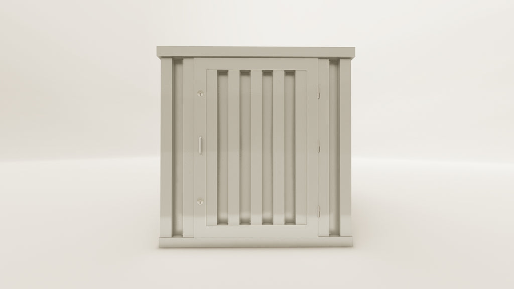 Flatpack - 4 - Galvanised Steel - 1 End Door view 1