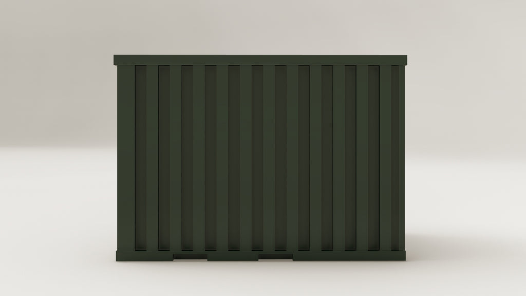 Flatpack - 6 - Bottle Green - 1 End Door view 6