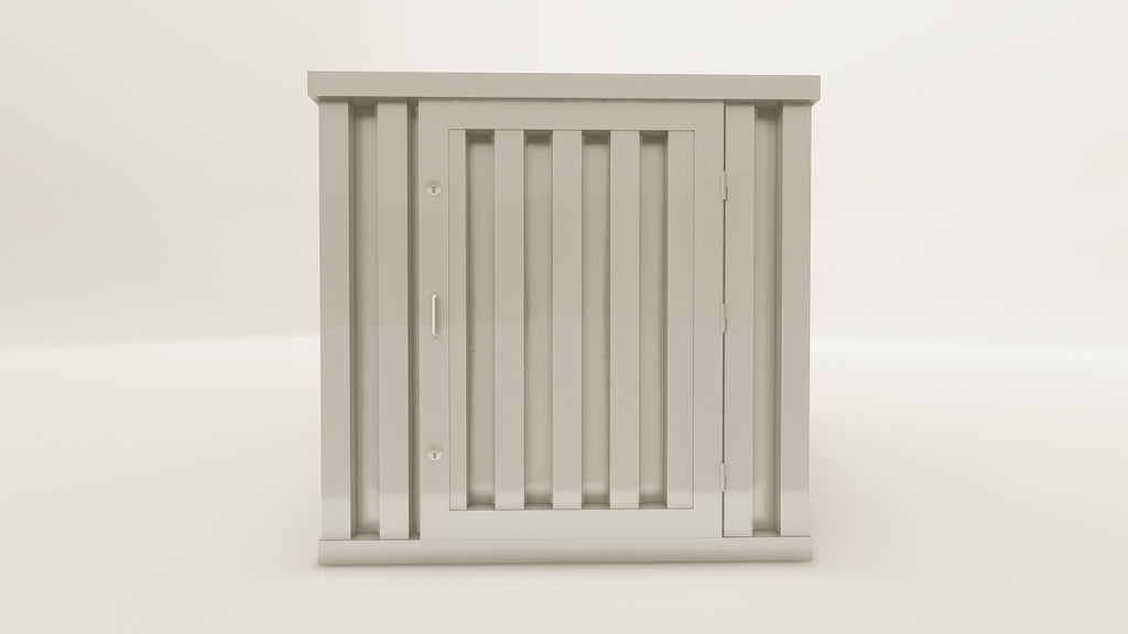 Flatpack - 6 - Galvanised Steel - 1 End Door view 1