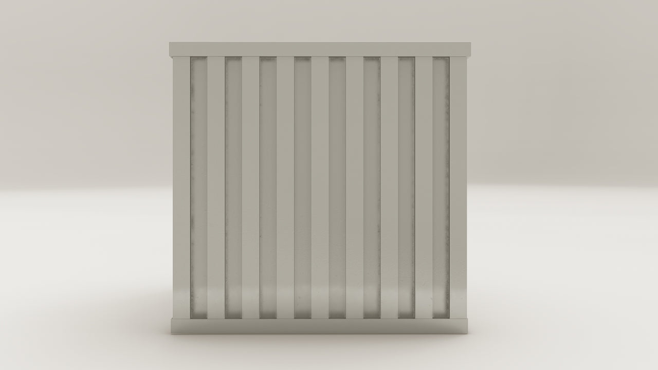 Flatpack - 6 - Galvanised Steel - 1 End Door view 5