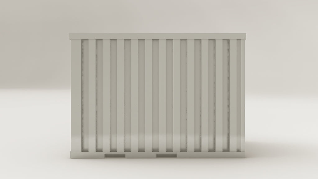 Flatpack - 6 - Galvanised Steel - 1 End Door view 6