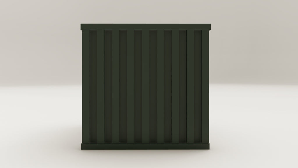 Flatpack - 8 - Bottle Green - 1 End Door view 5