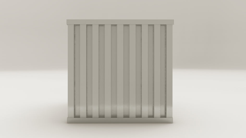 Flatpack - 8 - Galvanised Steel - 1 End Door view 5