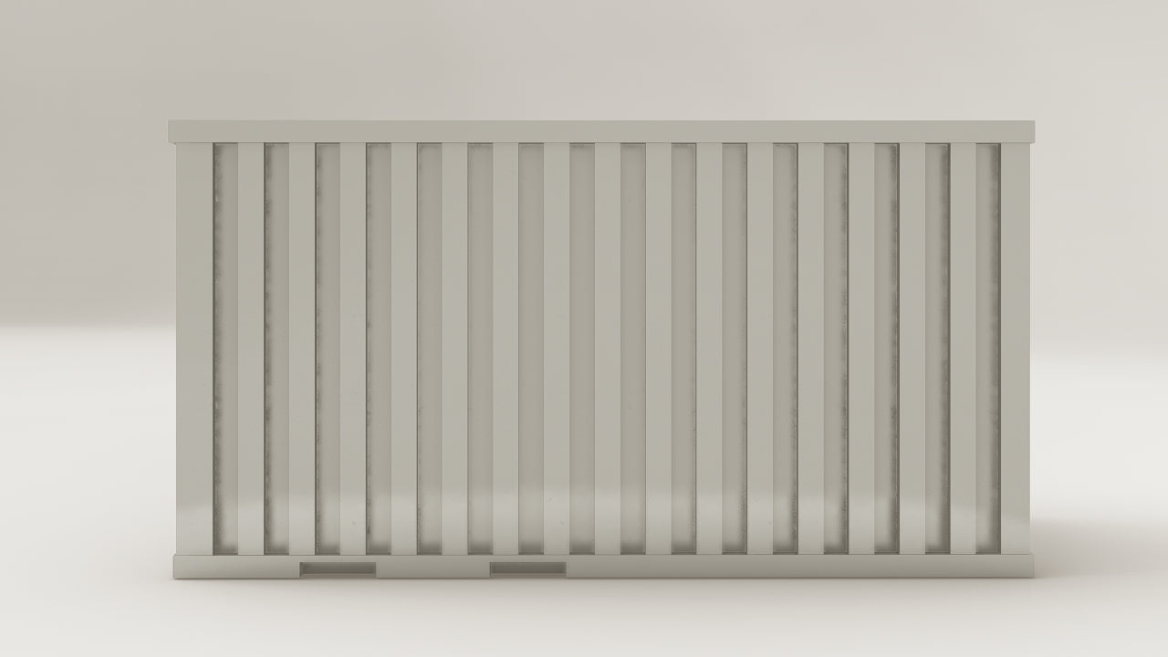 Flatpack - 8 - Galvanised Steel - 1 End Door view 6