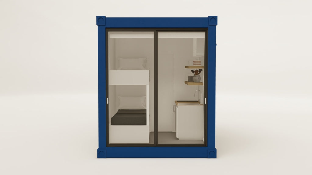 Living Space - 7.5 - Gentian Blue - 1 Door