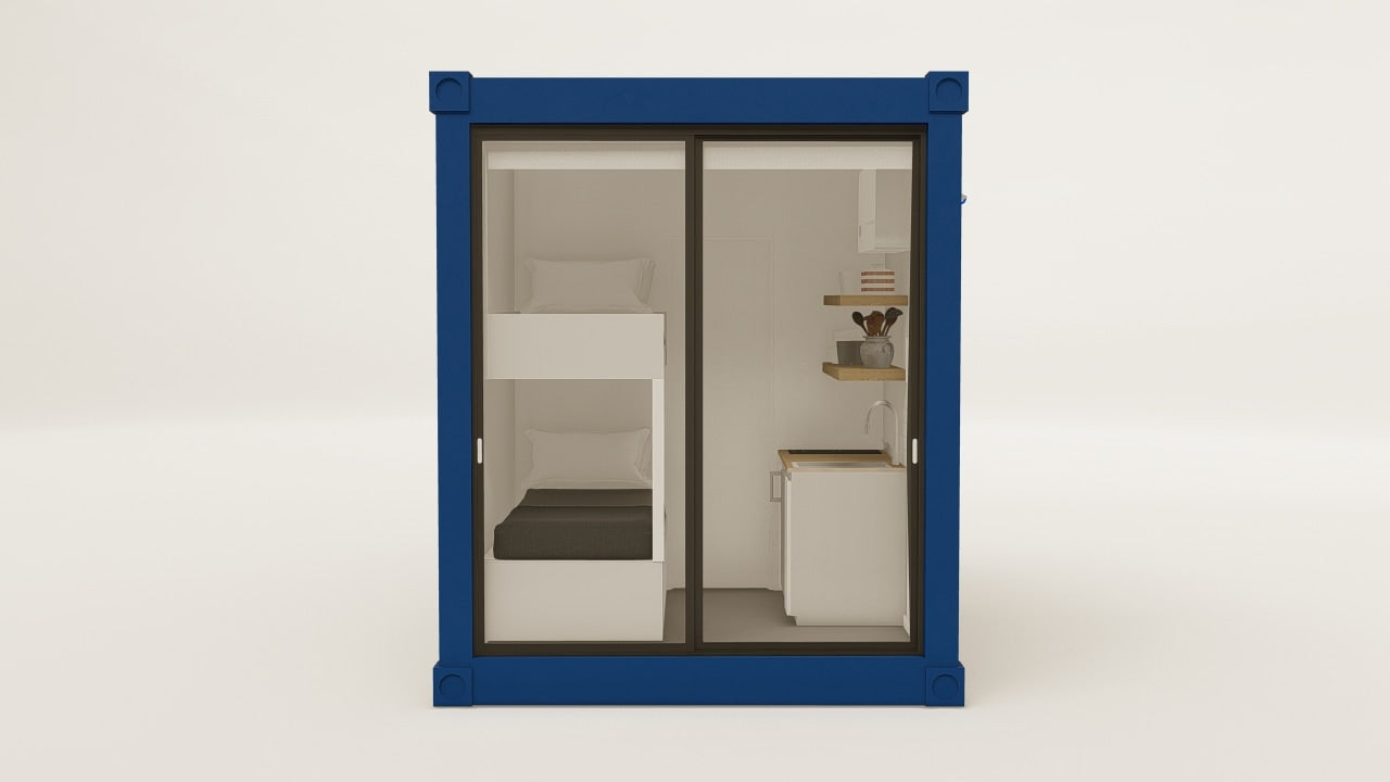 Living Space - 7.5 - Gentian Blue - 1 Door