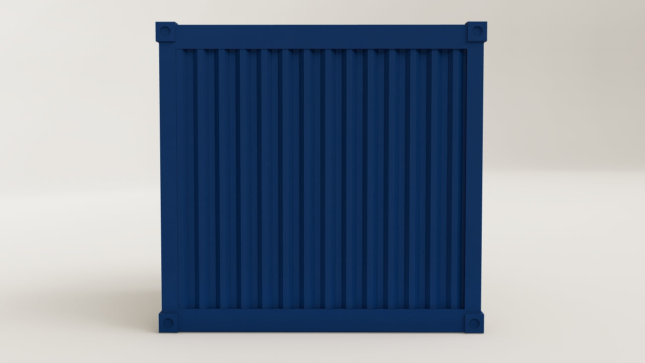 Living Space - 7.5 - Gentian Blue - 1 End Door view 7