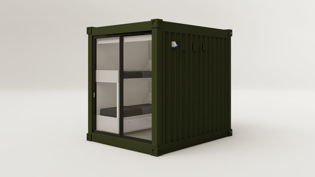 Living Space - 7.5 - Bottle Green - 1 End Door view 4