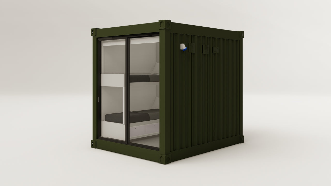 Living Space - 7.5 - Bottle Green - 1 End Door view 4