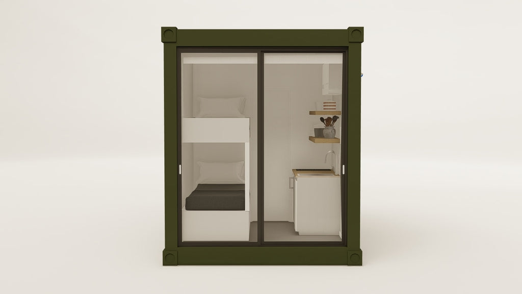 Living Space - 7.5 - Bottle Green - 1 Door