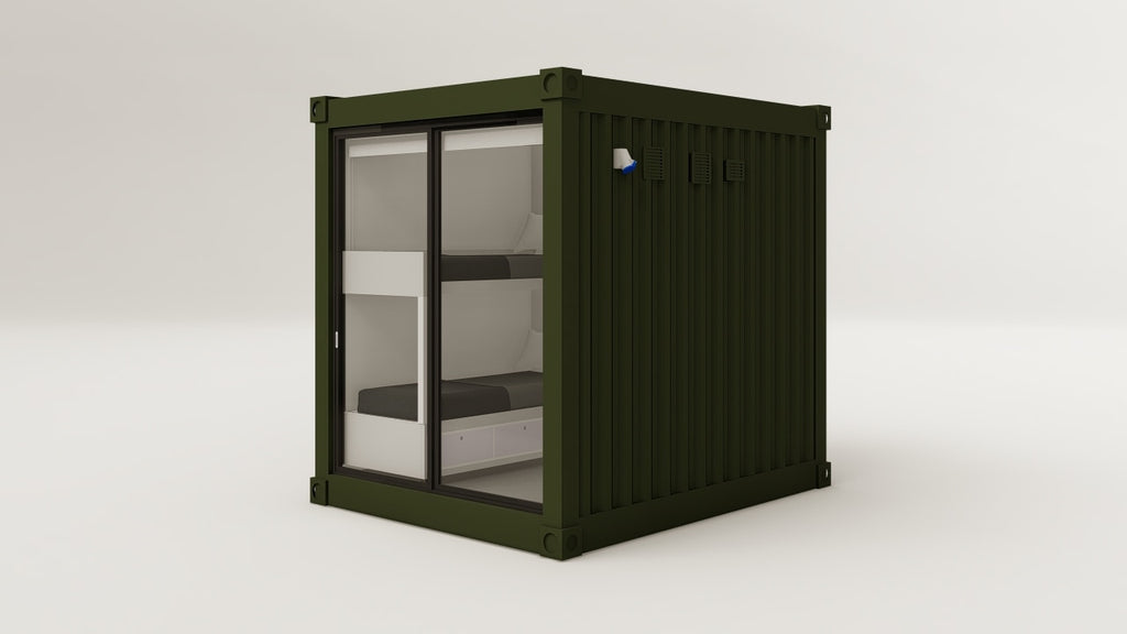 Living Space - 7.5 - Bottle Green - 1 Door