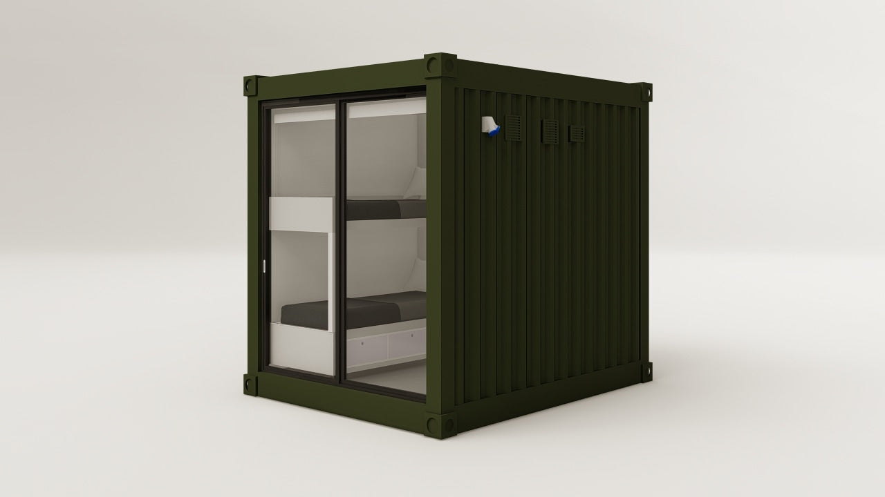 Living Space - 7.5 - Bottle Green - 1 Door