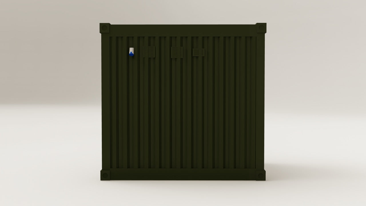 Living Space - 7.5 - Bottle Green - 1 Door