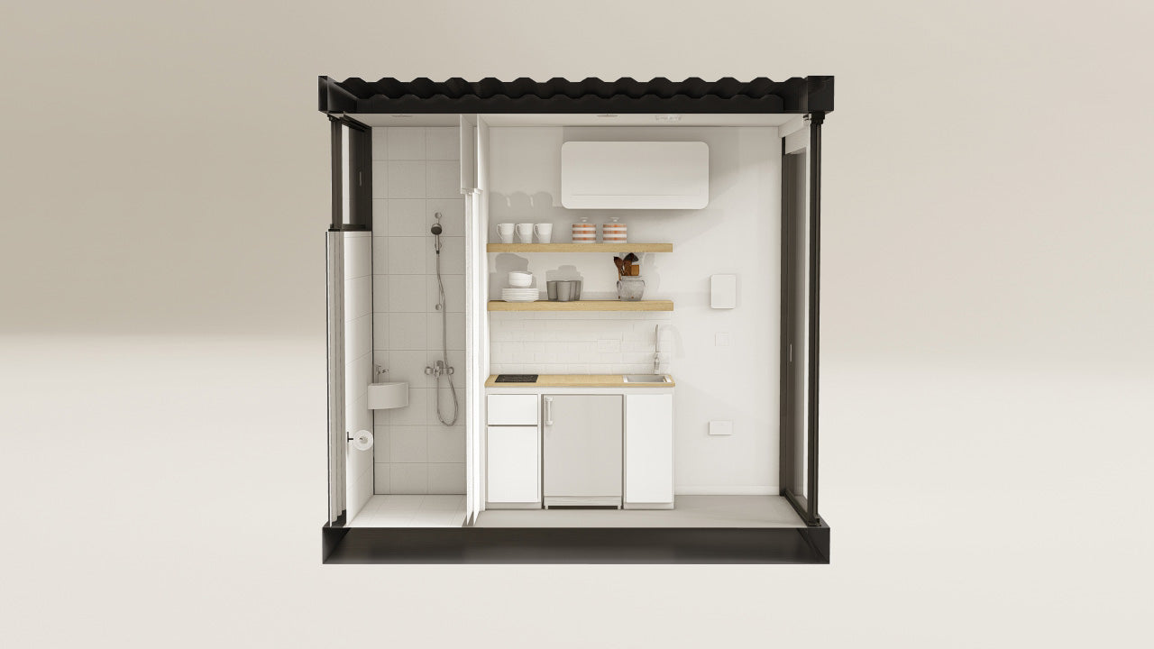 Living Space - 7.5 - Anthracite - 1 End Door view 1