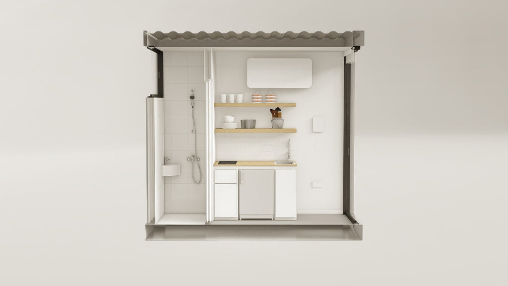 Living Space - 7.5 - Anthracite - 1 Door