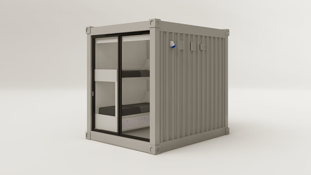 Living Space - 7.5 - Grey Aluminium - 1 End Door view 4