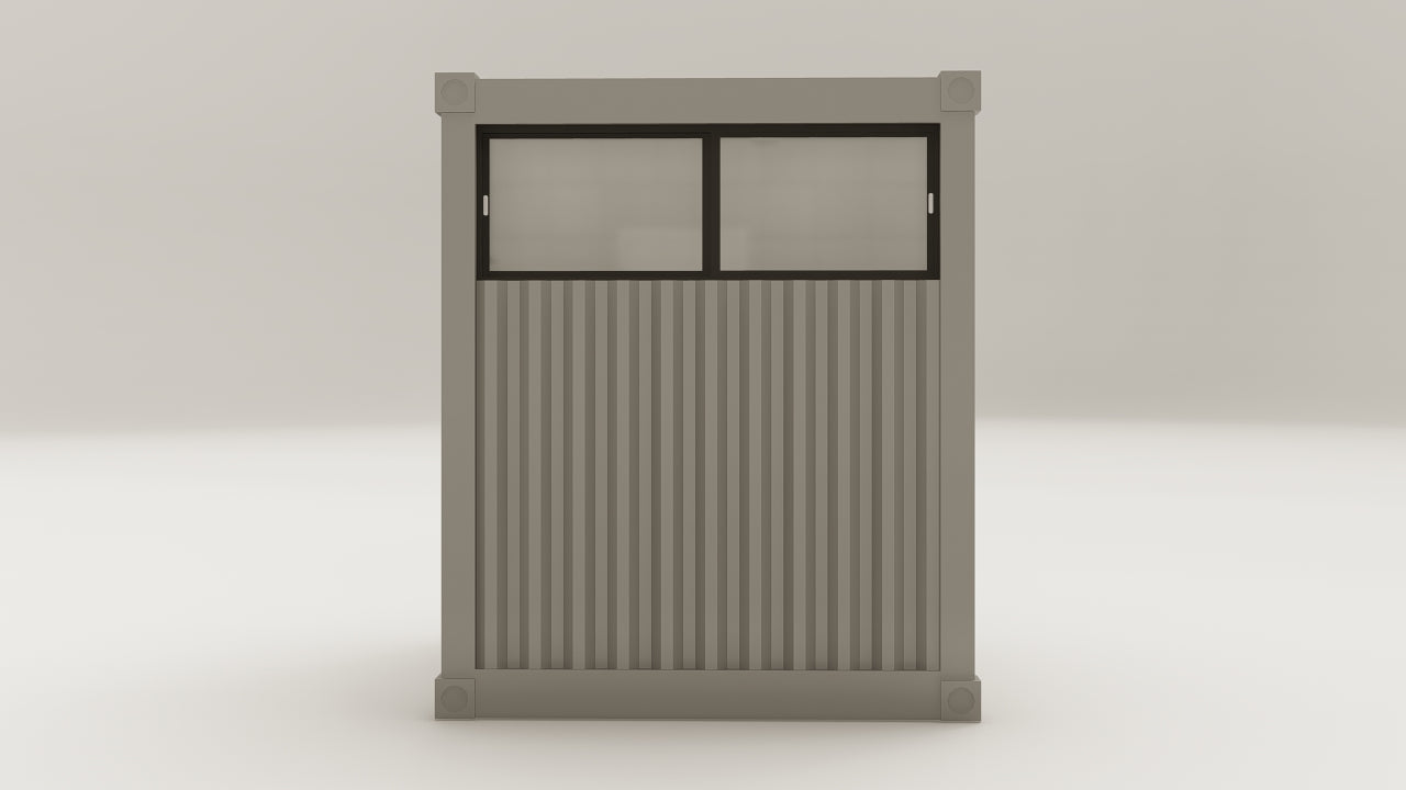 Living Space - 7.5 - Grey Aluminium - 1 End Door view 8