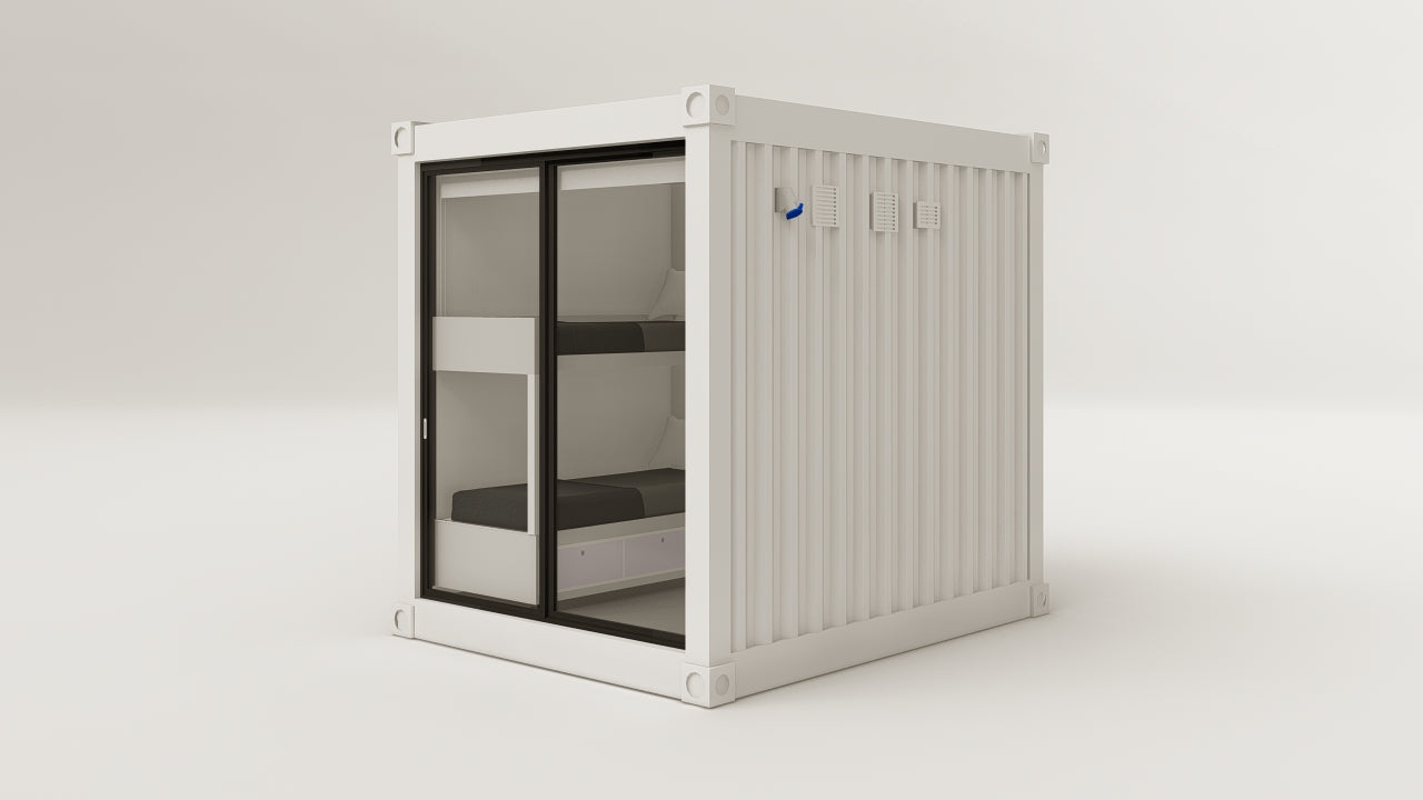 Living Space - 7.5 - Pure White - 1 End Door view 4