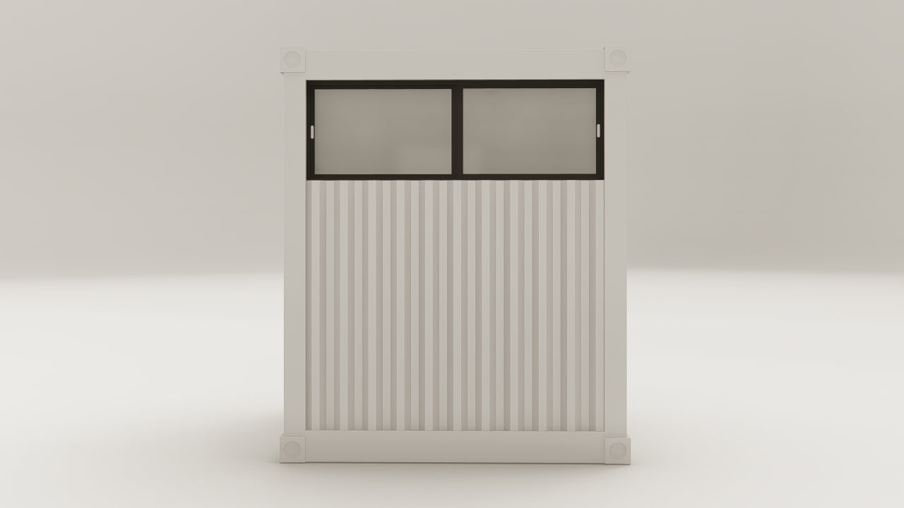 Living Space - 7.5 - Pure White - 1 End Door view 8