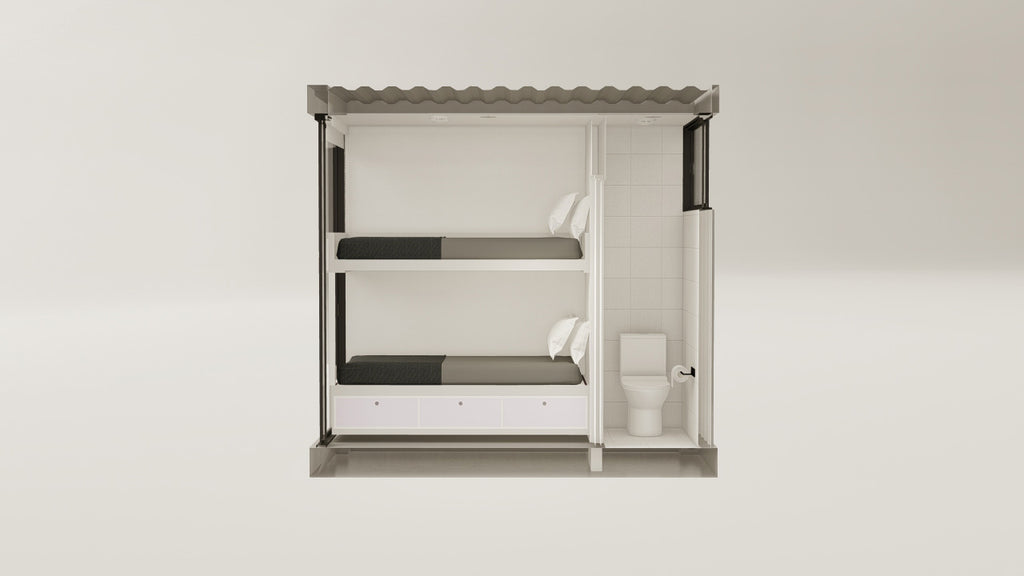 Living Space - 7.5 - Graphite Black - 1 Door