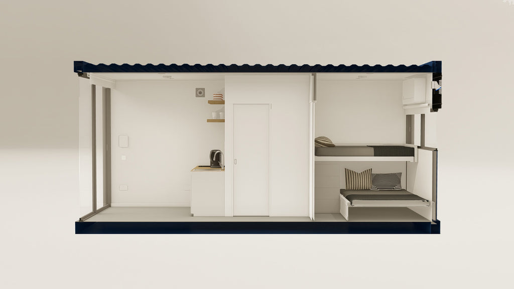 Living Space - 15 - Gentian Blue - 1 End Door view 1