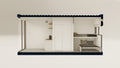 Living Space - 15 - Gentian Blue - 1 End Door view 1