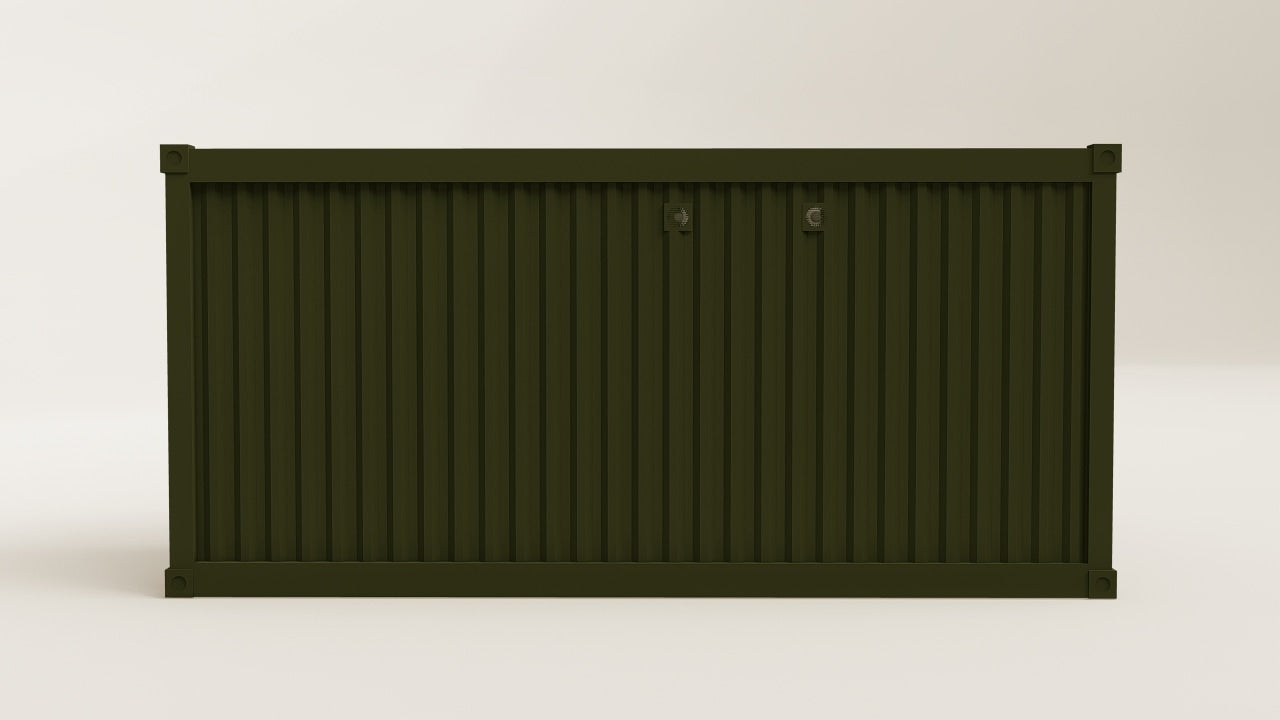 Living Space - 15 - Bottle Green - 1 Door