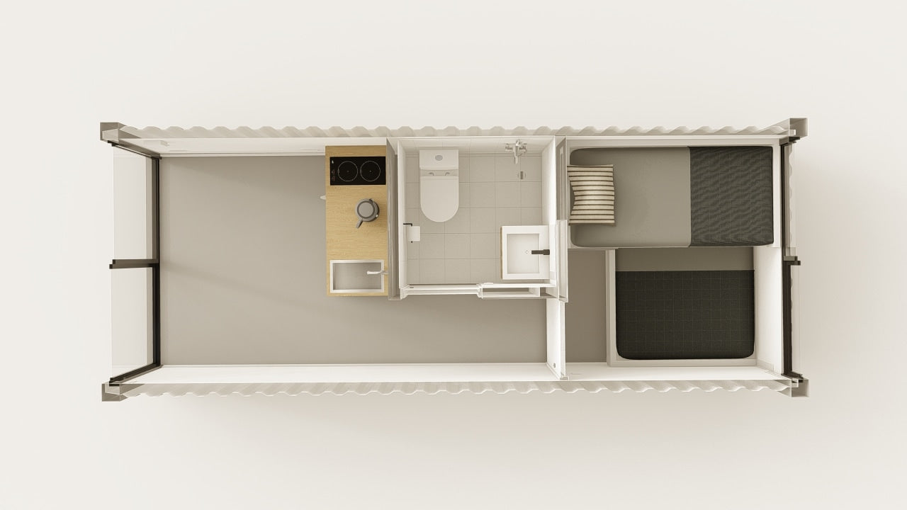 Living Space - 15 - Pure White - 1 Door