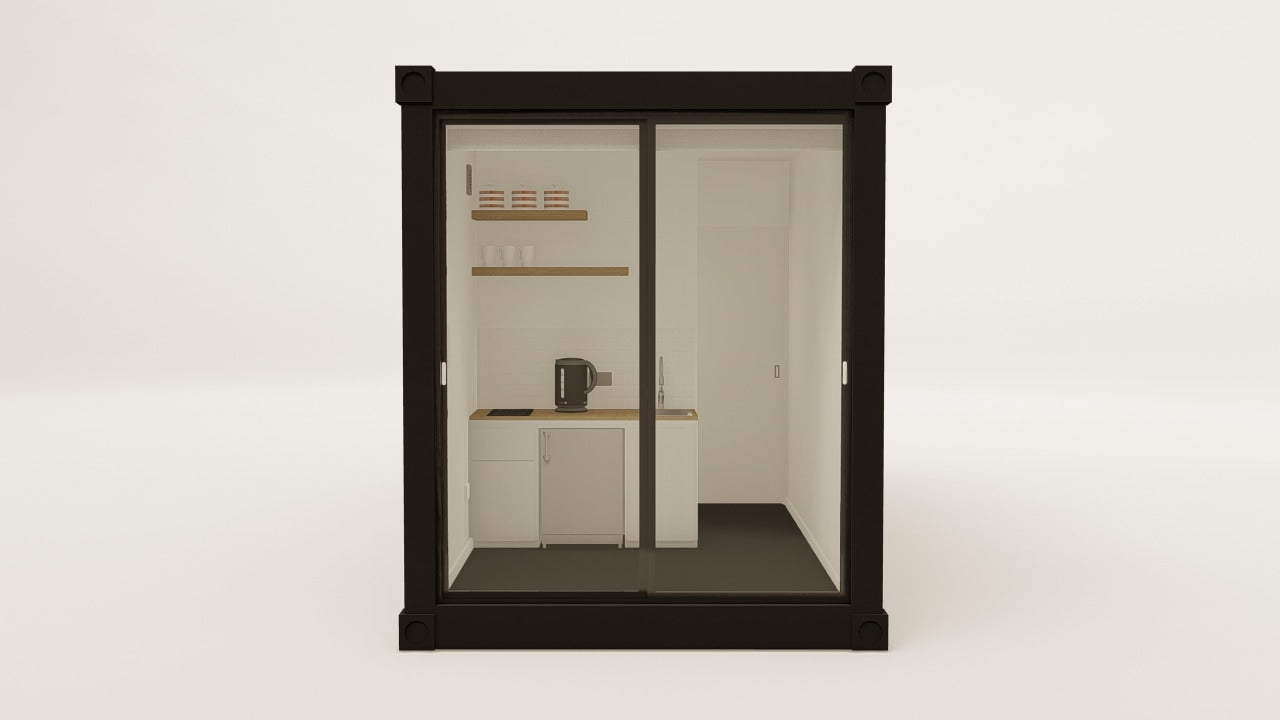 Living Space - 15 - Graphite Black - 1 Door