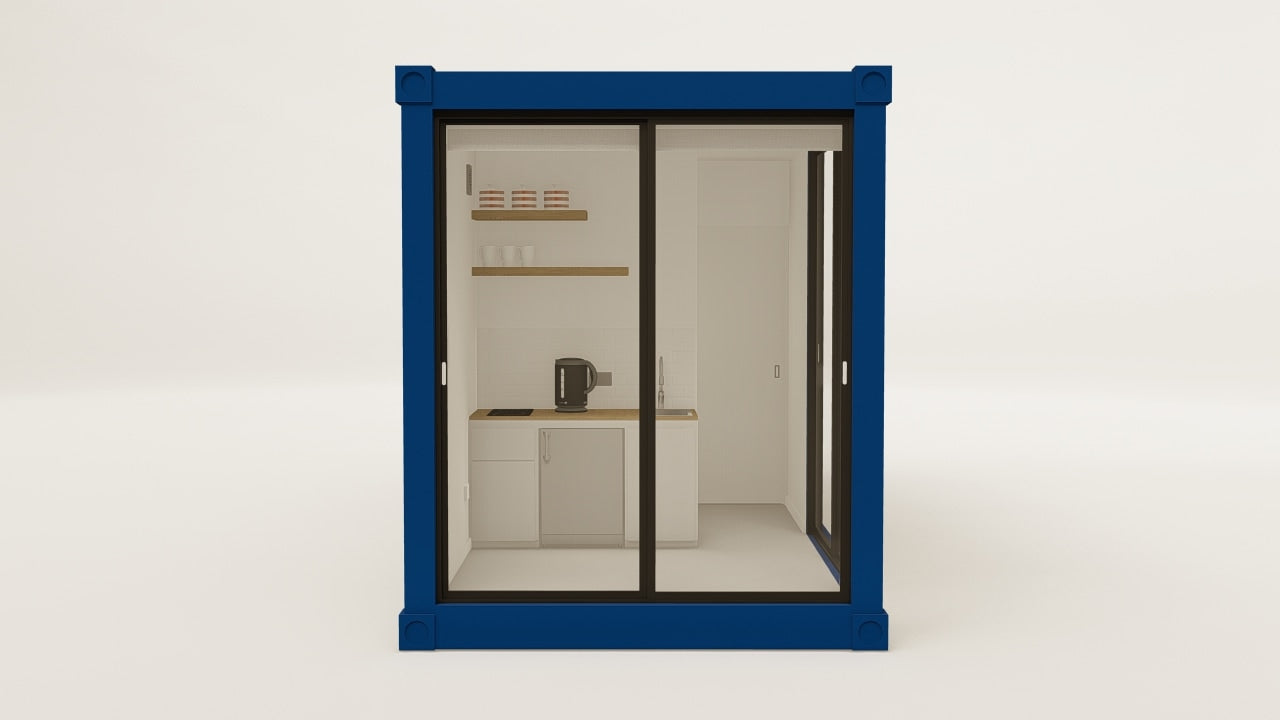 Living Space - 15 - Gentian Blue - 2 Doors