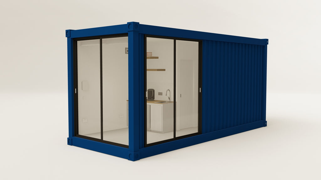 Living Space - 15 - Gentian Blue - 1 End Door 1 Side Door view 4