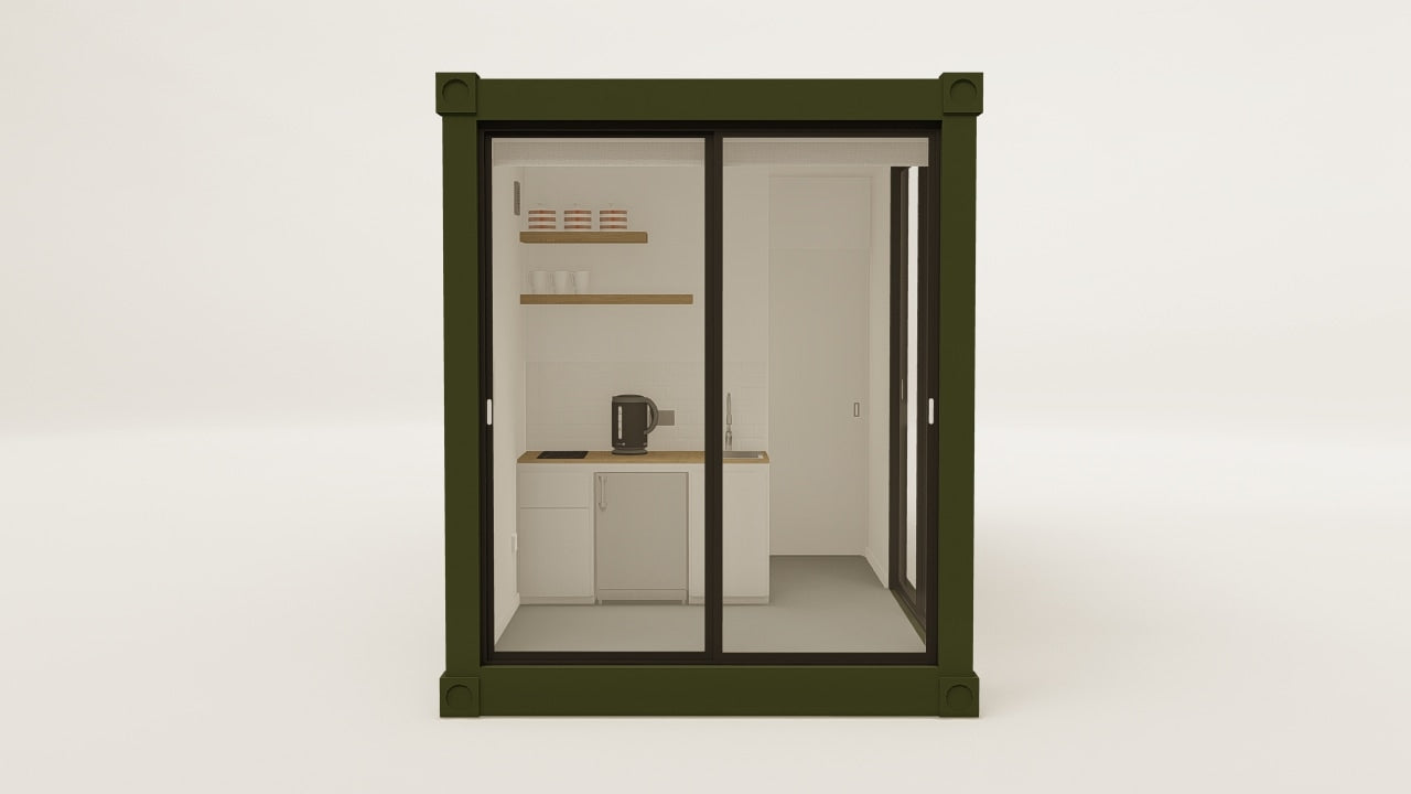Living Space - 15 - Bottle Green - 2 Doors