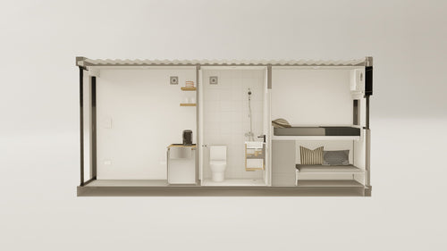 Living Space - 15 - Bottle Green - 2 Doors - View 02