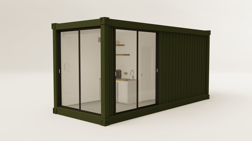 Living Space - 15 - Bottle Green - 1 End Door 1 Side Door view 4