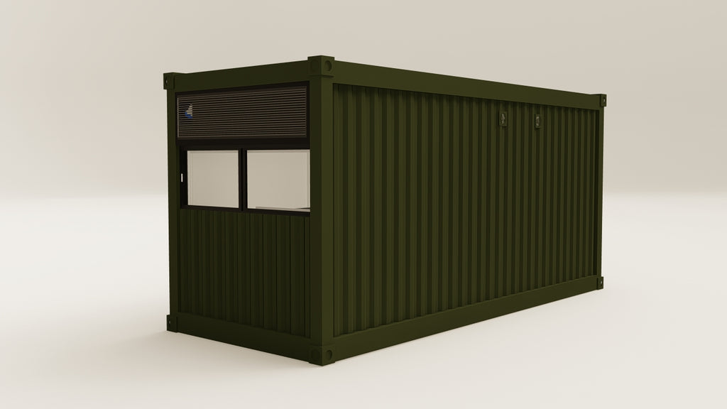 Living Space - 15 - Bottle Green - 1 End Door 1 Side Door view 6