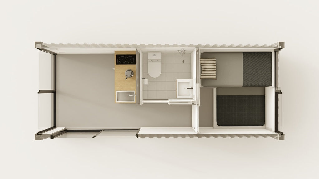 Living Space - 15 - Anthracite - 2 Doors