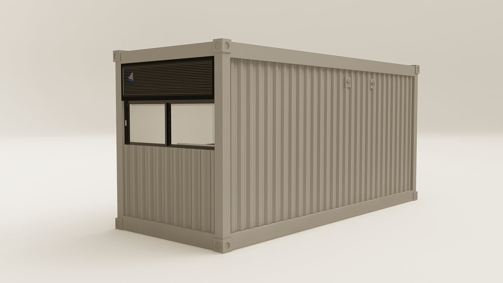 Living Space - 15 - Grey Aluminium - 1 End Door 1 Side Door view 6