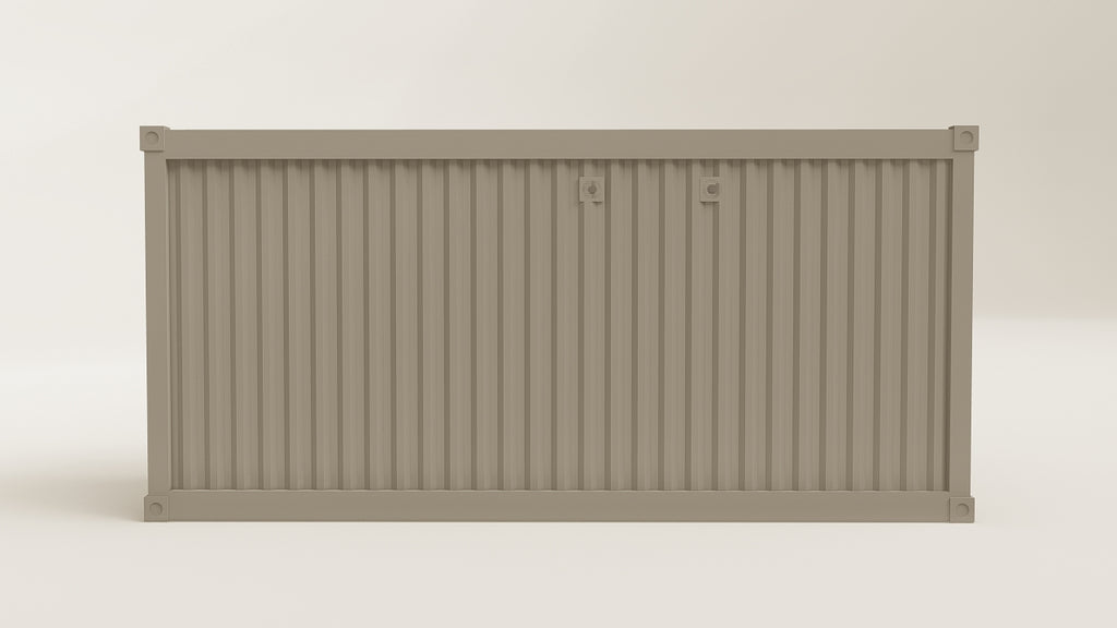 Living Space - 15 - Grey Aluminium - 1 End Door 1 Side Door view 7