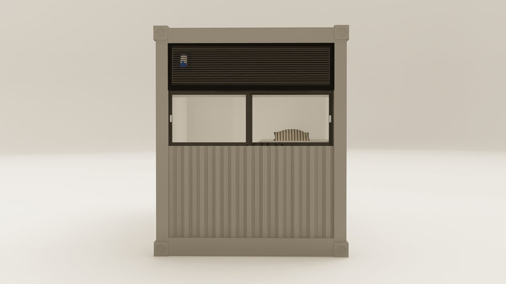 Living Space - 15 - Grey Aluminium - 1 End Door 1 Side Door view 8