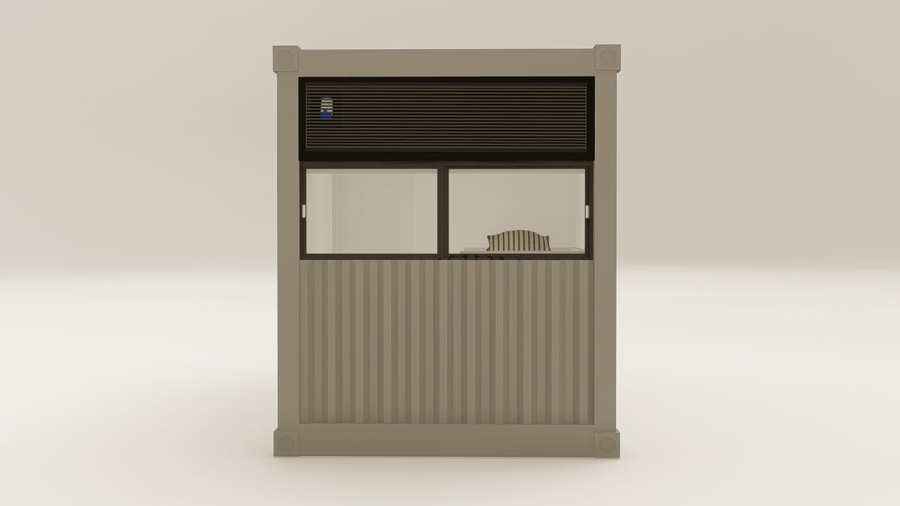 Living Space - 15 - Grey Aluminium - 1 End Door 1 Side Door view 8