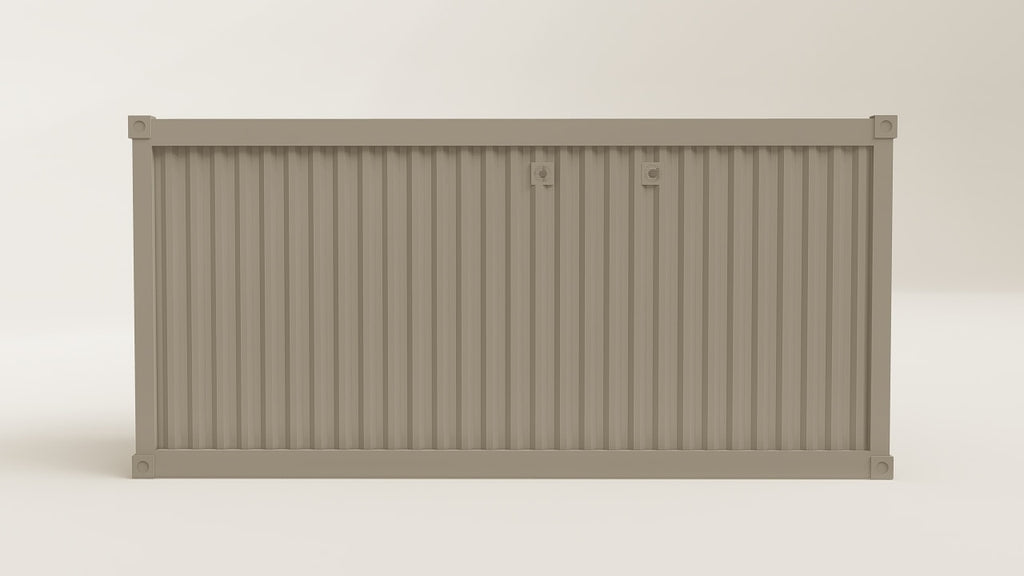 Living Space - 15 - Grey Aluminium - 2 Doors