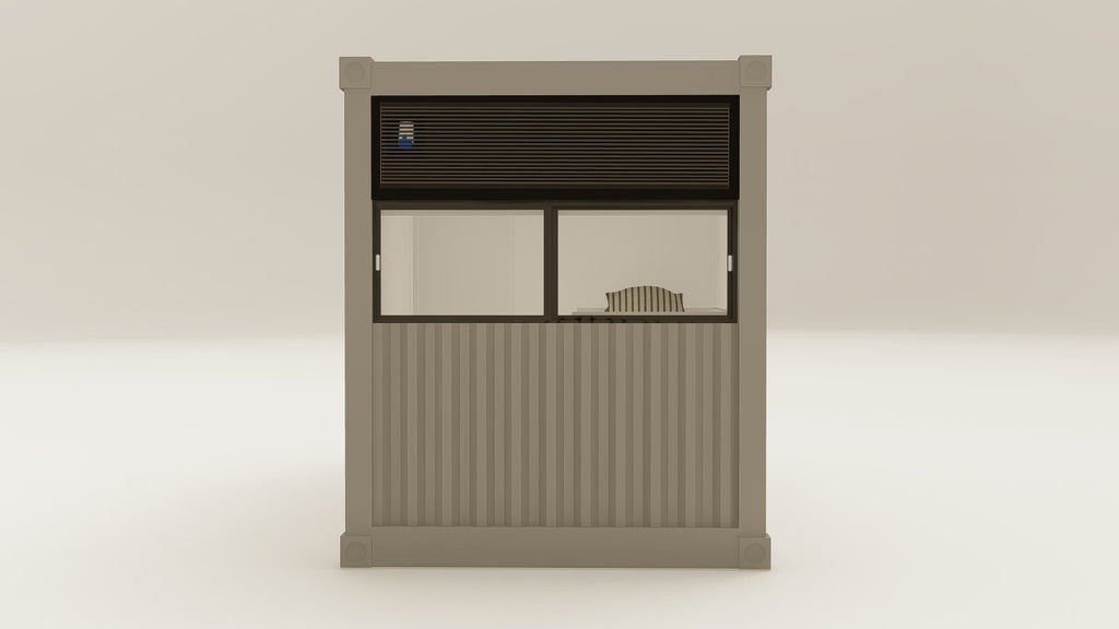 Living Space - 15 - Grey Aluminium - 2 Doors