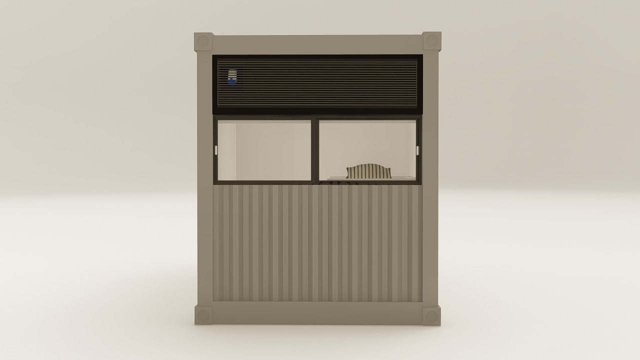 Living Space - 15 - Grey Aluminium - 2 Doors