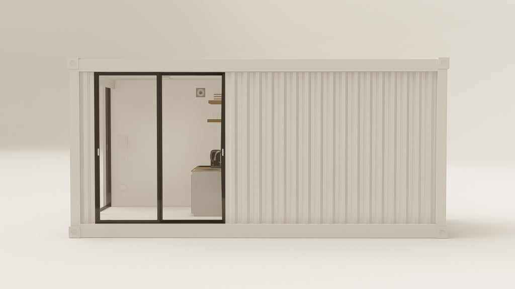 Living Space - 15 - Pure White - 1 End Door 1 Side Door view 9