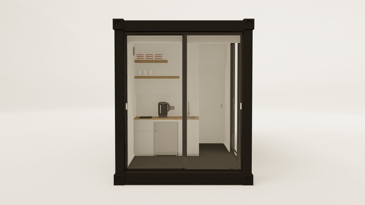 Living Space - 15 - Graphite Black - 1 End Door 1 Side Door view 5