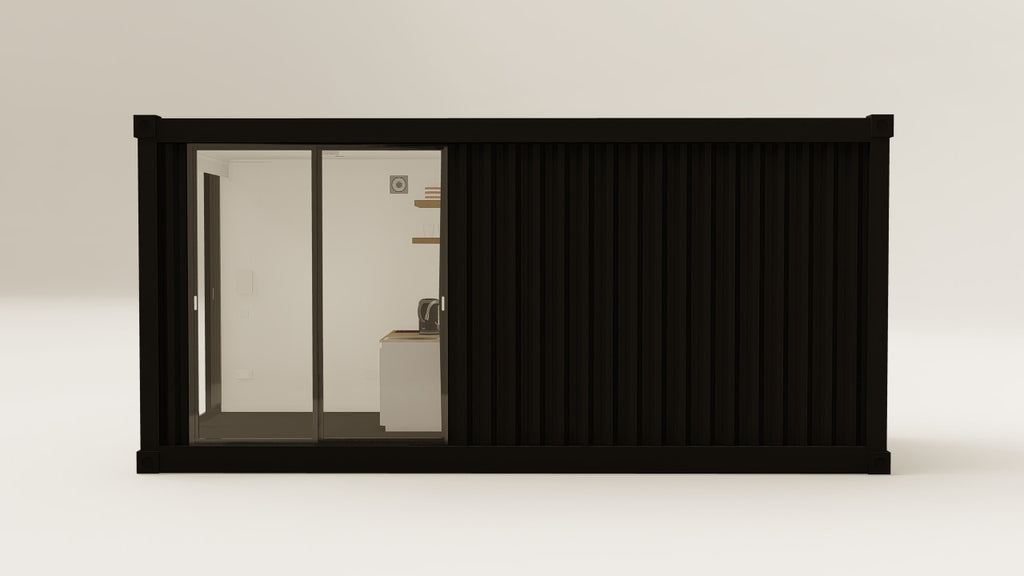 Living Space - 15 - Graphite Black - 2 Doors