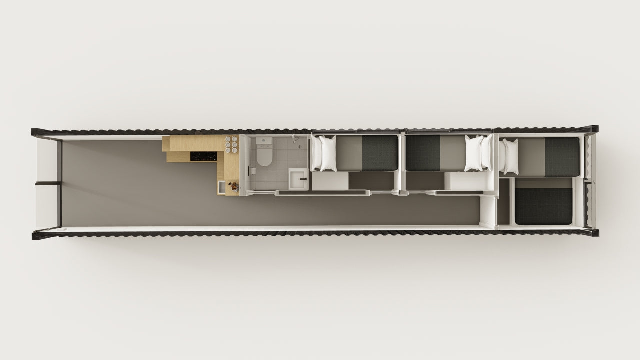 Living Space - 30 - Anthracite - 1 End Door view 3