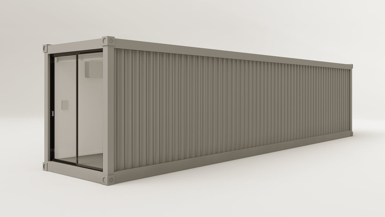 Living Space - 30 - Grey Aluminium - 1 End Door view 4